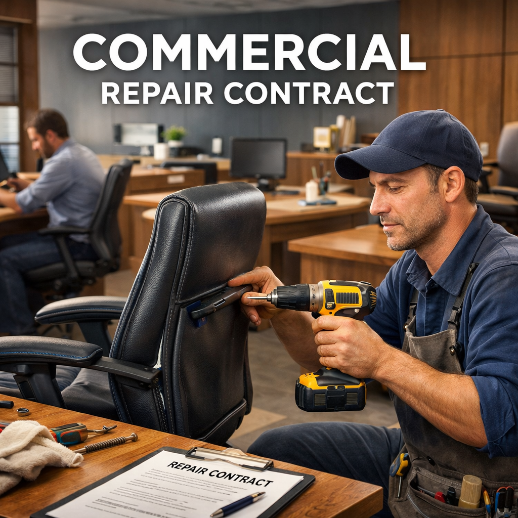Commercial furniture repair contract in Gurgaon